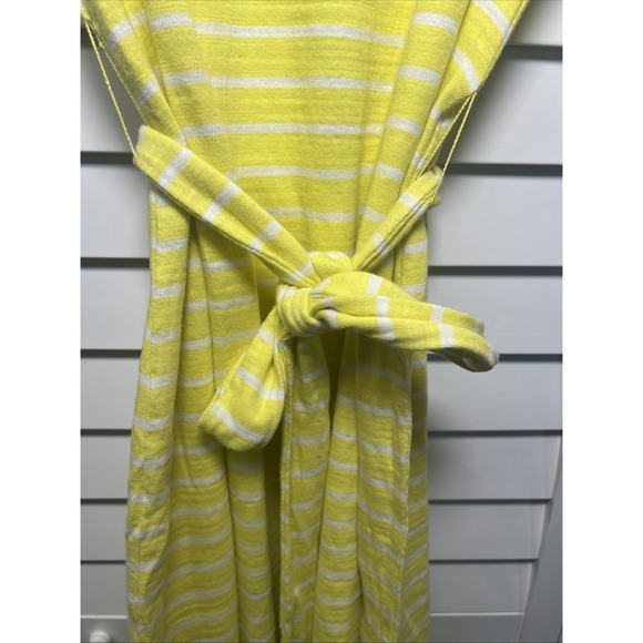 Lane Bryant Cap Sleeve V-Neck Tie Waist Stretch Cotton Dress Women's Size 14/16 - Picture 7 of 12